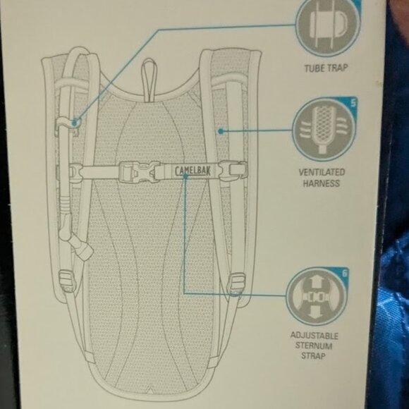 NWT! CamelBak Classic 2.5L (85oz) Hydration Backpack - Picture 7 of 12